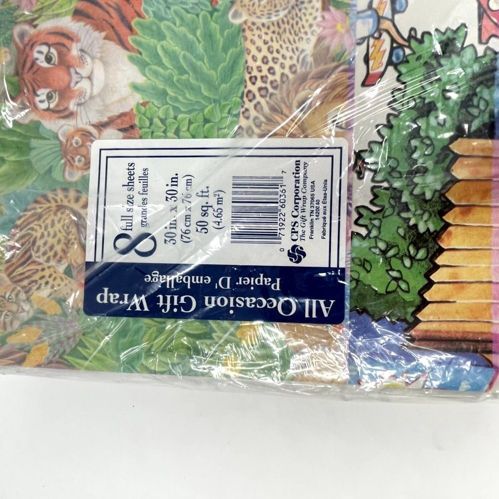 CPS Corporation Vintage Wrapping Paper 1980s Package